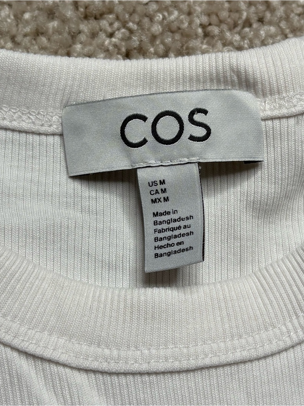 COS Ribbed Short Sleeve - Picture 3 of 4